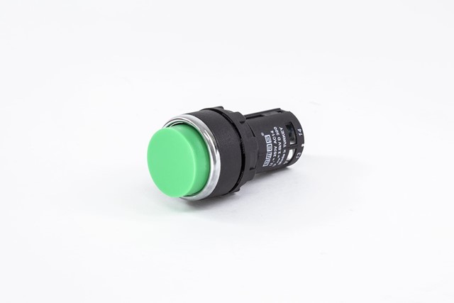 MB Series Plastic 1NO Spring Extended Green 22 mm Control Unit